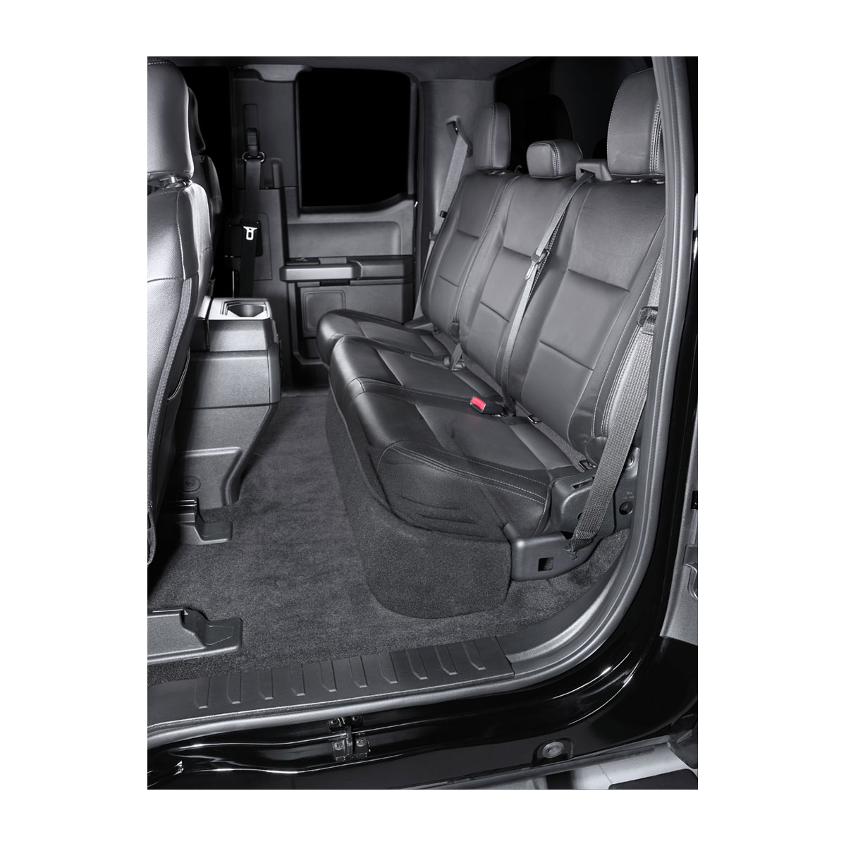 JL Audio Stealthbox® Enclosed Subwoofer for Ford F-150 SuperCab and SuperDuty SuperCab (SB-F-F150SPRCB/10TW3/BK) - Image 3